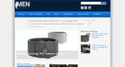 Desktop Screenshot of mendaily.com